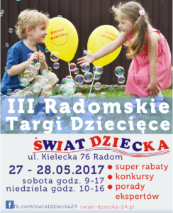 plakat targi dziecięce 2017 mały bez logo