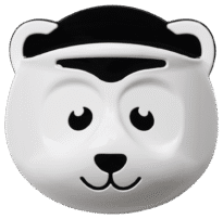 Organizer na zabawki Panda
